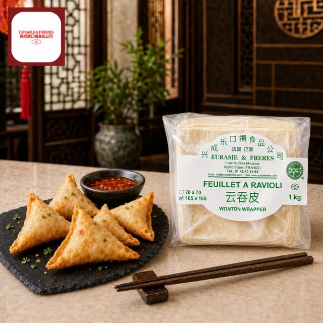 Wonton Wrappers 105 mm
